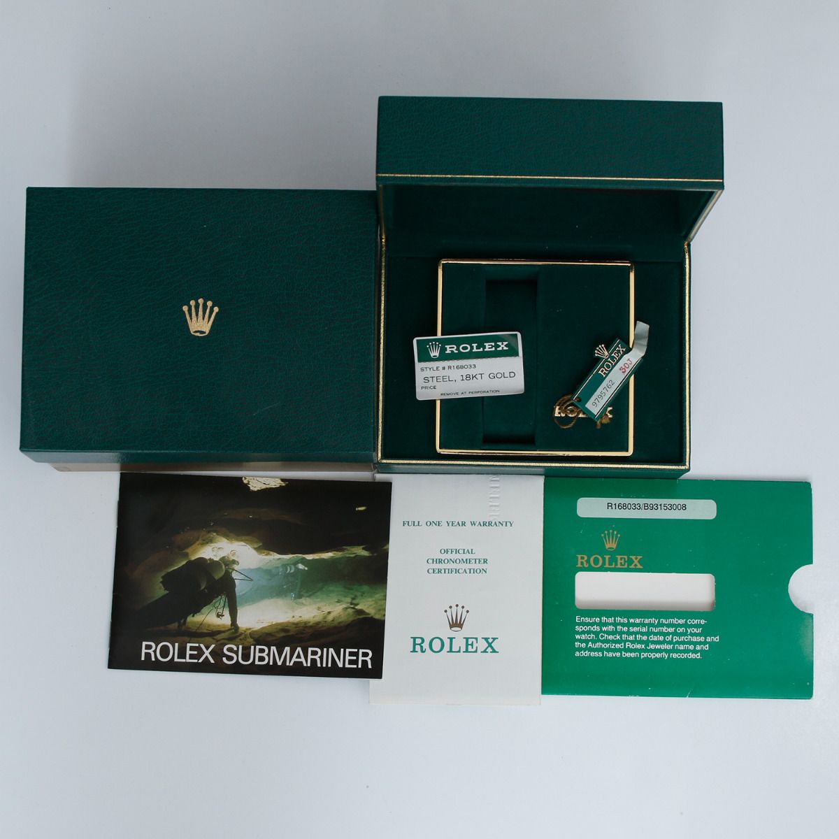 Rolex Submariner 2 Tone Steel Gold Men s Watch 16803