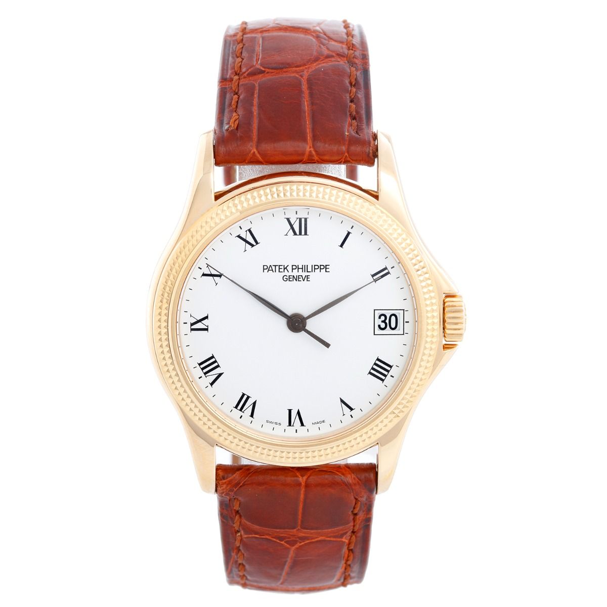 Patek Philippe Calatrava 18k Yellow Gold Men's Watch 5117J