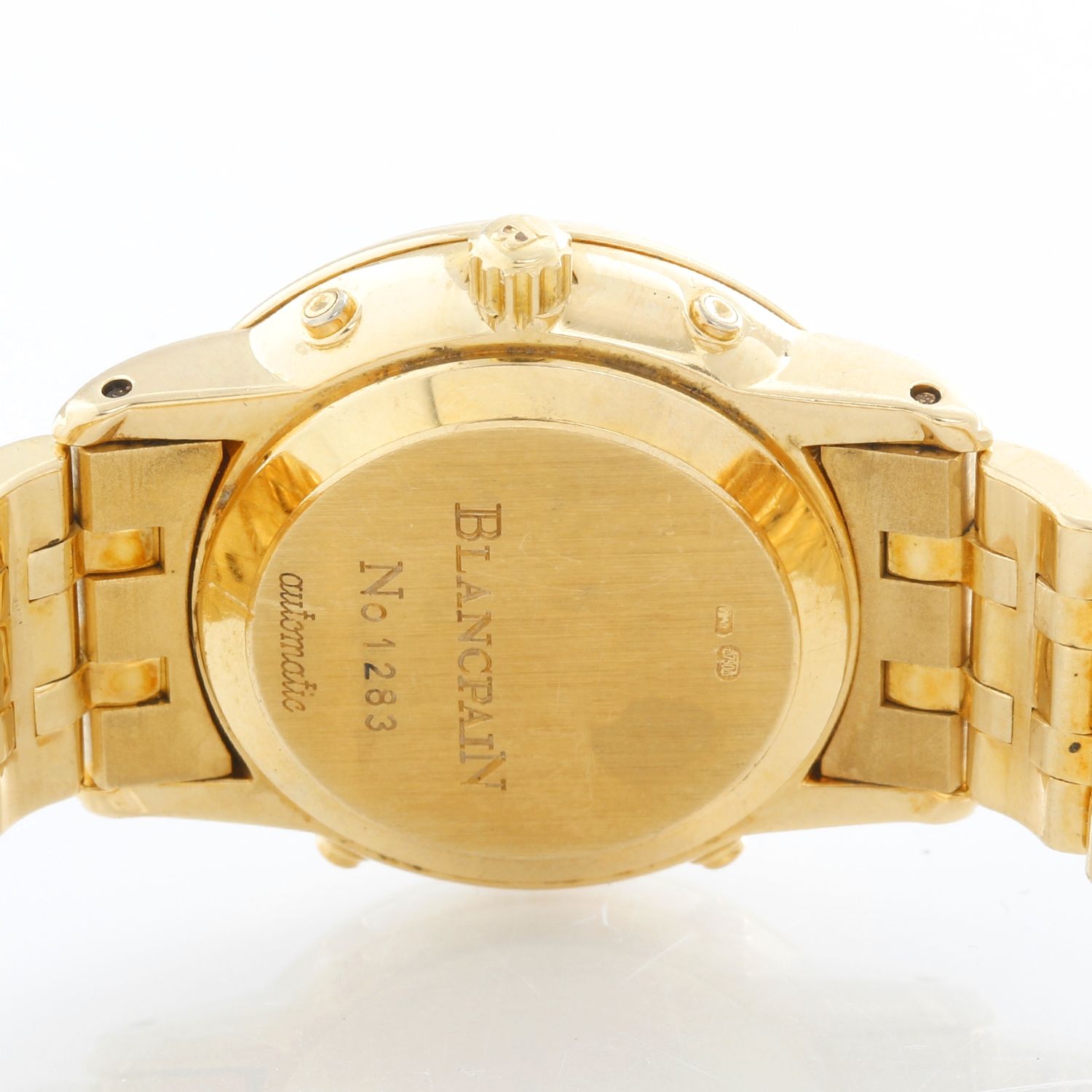 Blancpain gold watch outlet