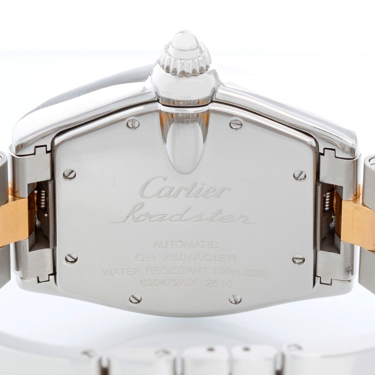 Cartier roadster hotsell two tone mens
