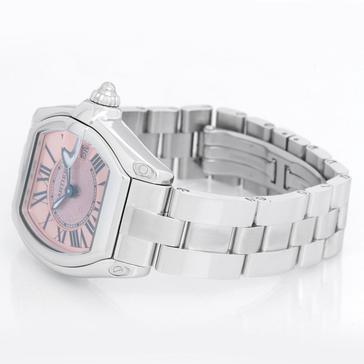 Cartier roadster 2024 pink ladies watch
