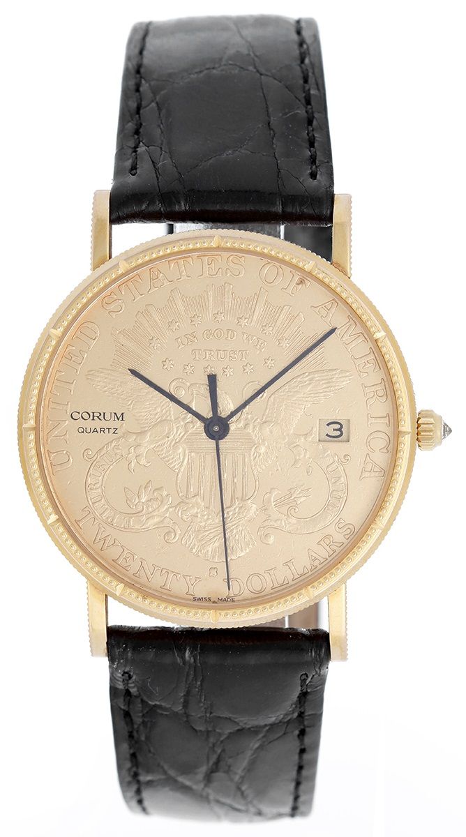 Corum $20 gold piece watch online