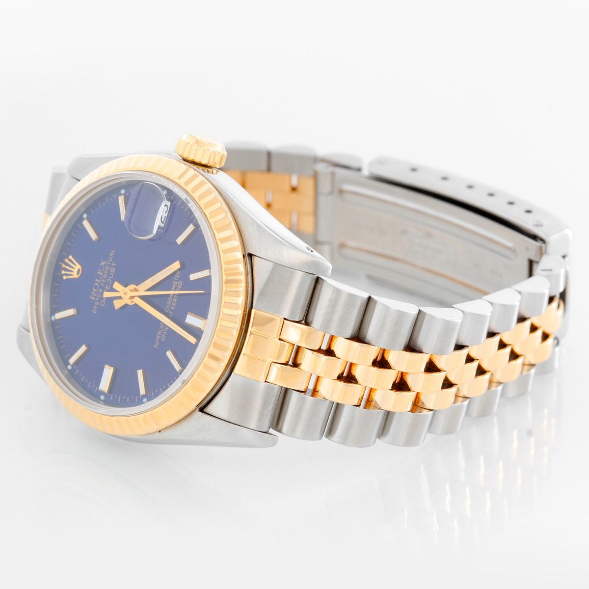 Rolex datejust new arrivals midsize two tone