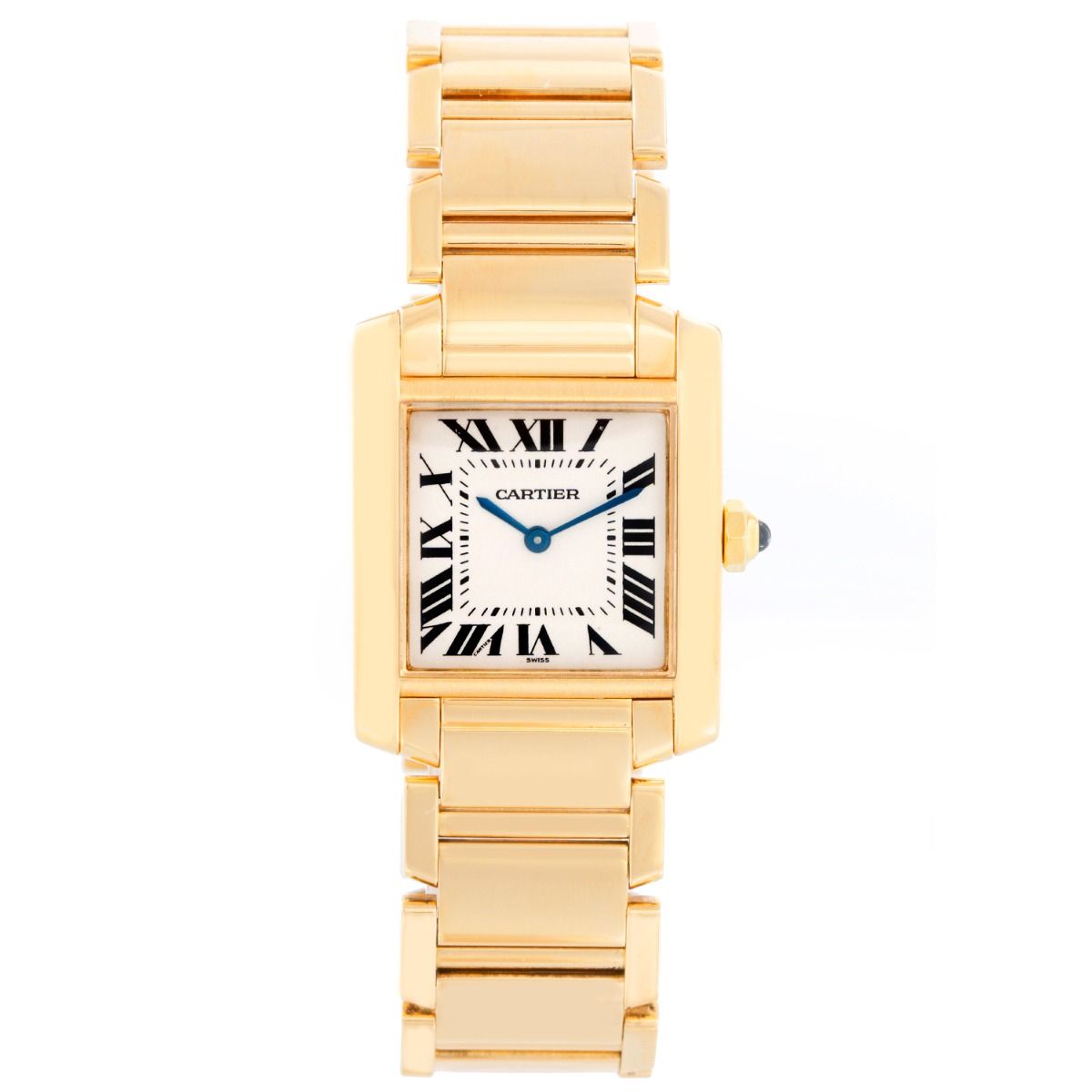 Cartier tank sales française gold