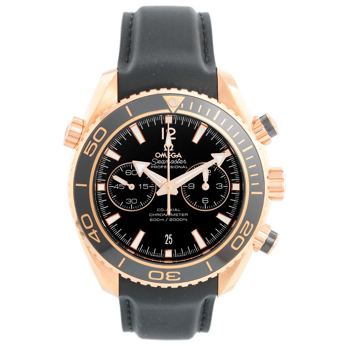 Seamaster planet ocean outlet chronograph automatic men's watch