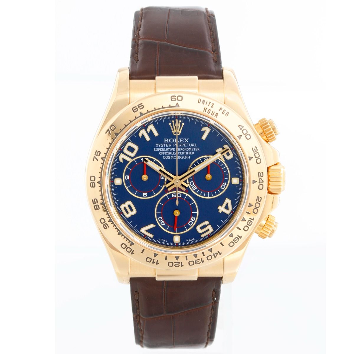 Rolex daytona online 18k yellow gold