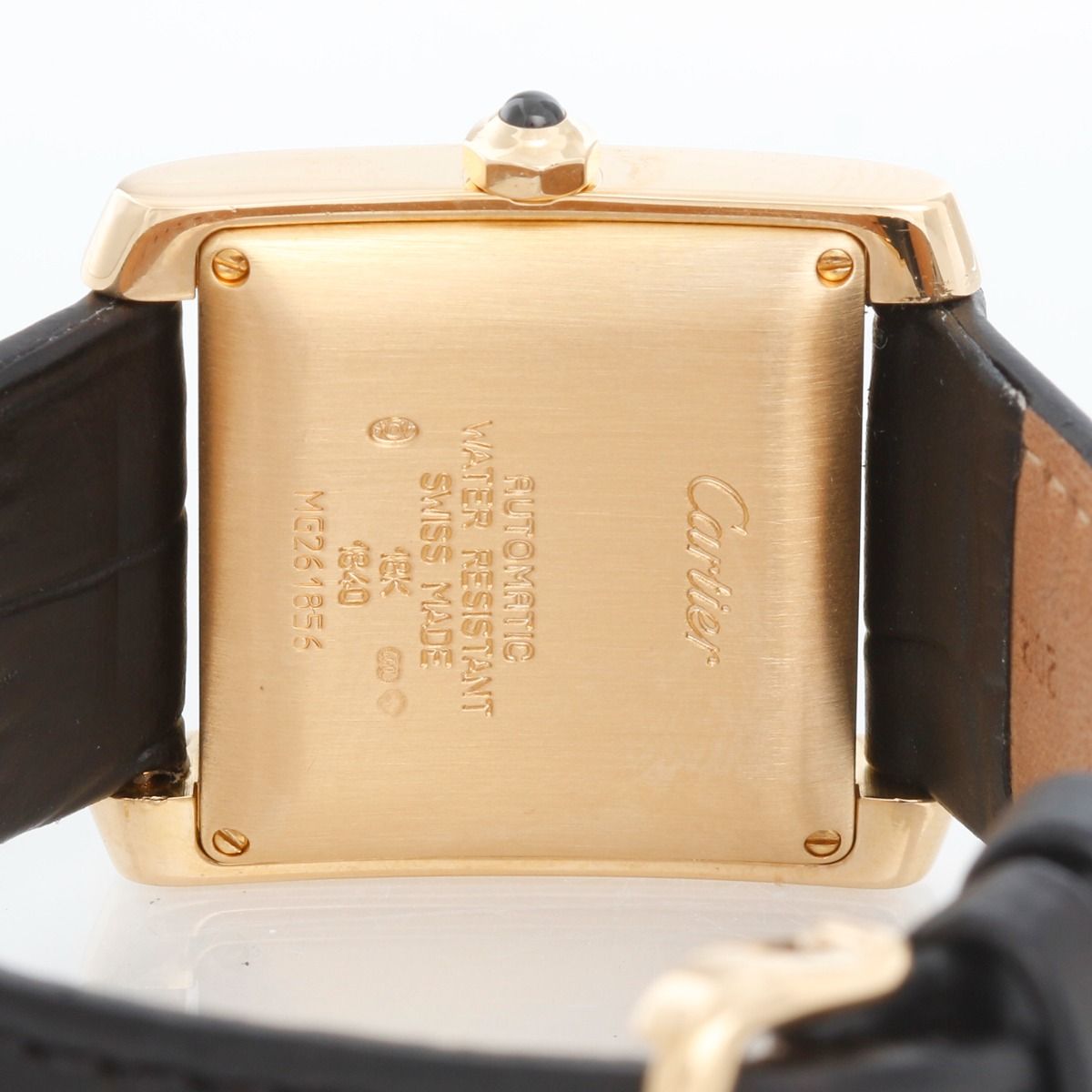 Cartier Tank Francaise 18k Yellow Gold Men s Watch W5000156