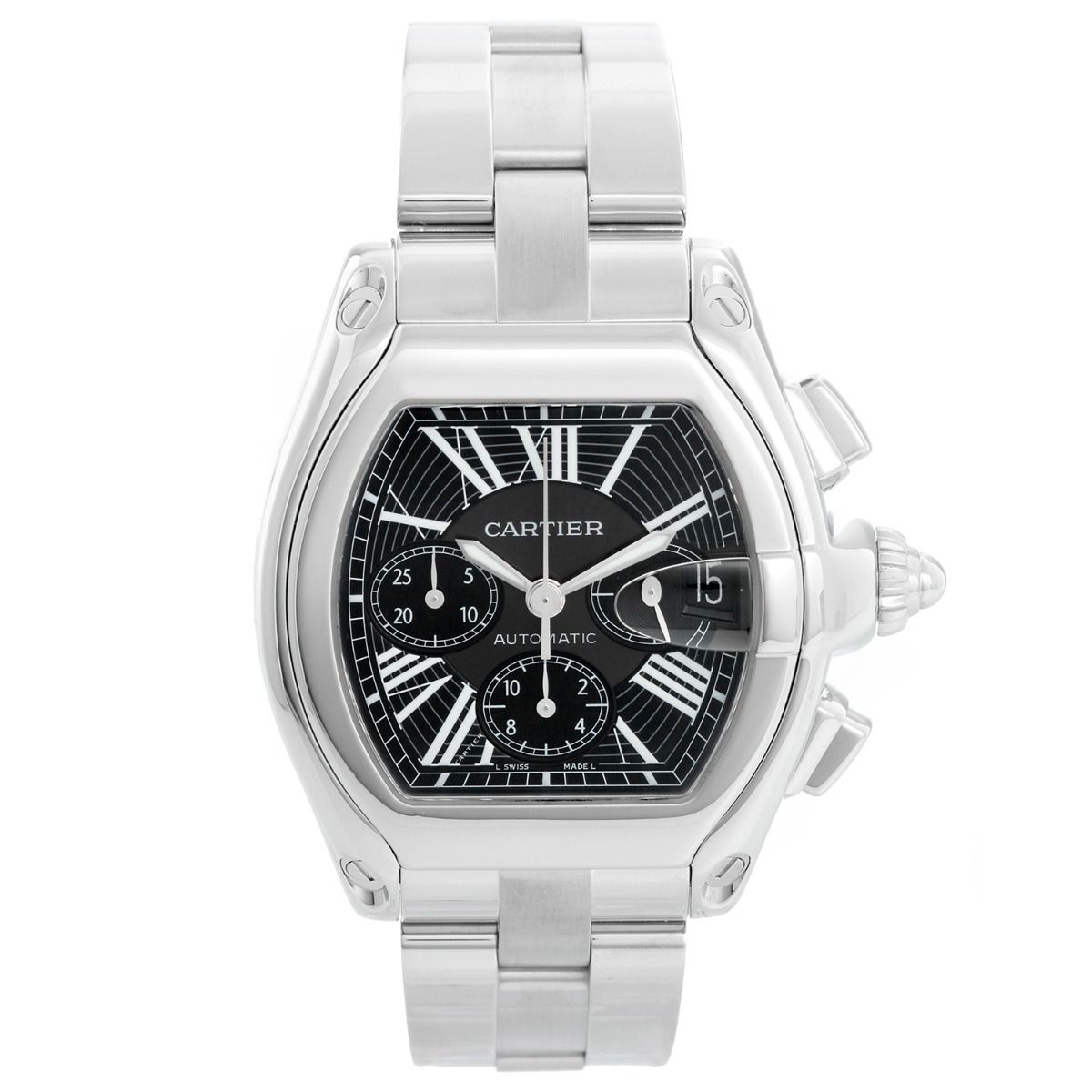 Cartier mens clearance roadster chronograph