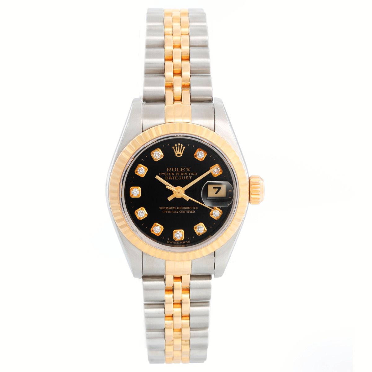 Rolex watch discount black face