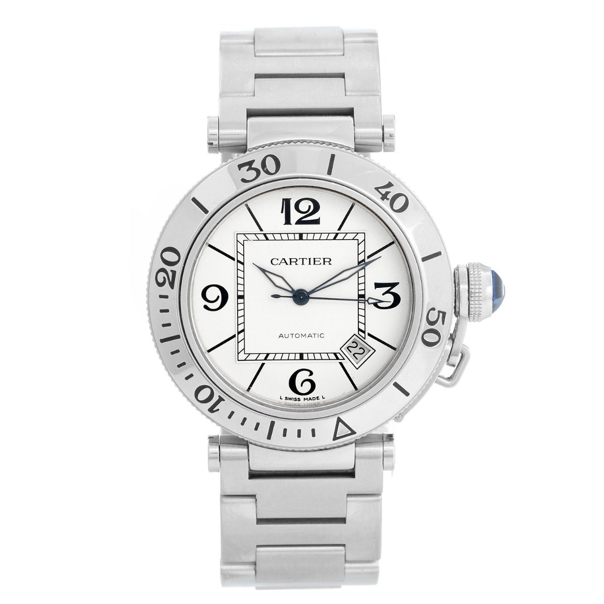 Cartier pasha mens watch store