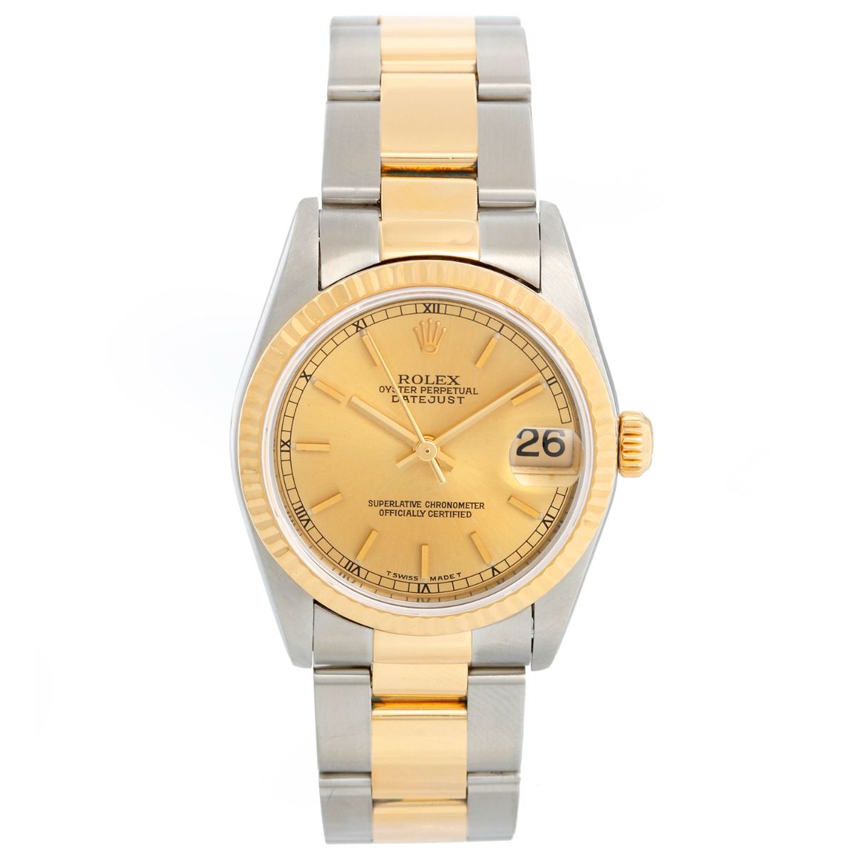 Rolex Datejust Midsize 2 Tone Men s or Ladies Watch 78273