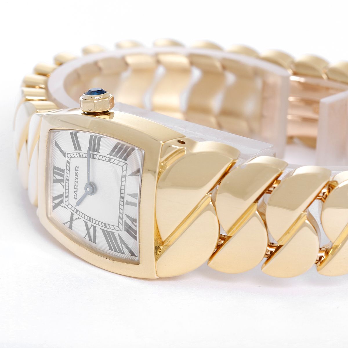 Cartier la sales dona gold watch