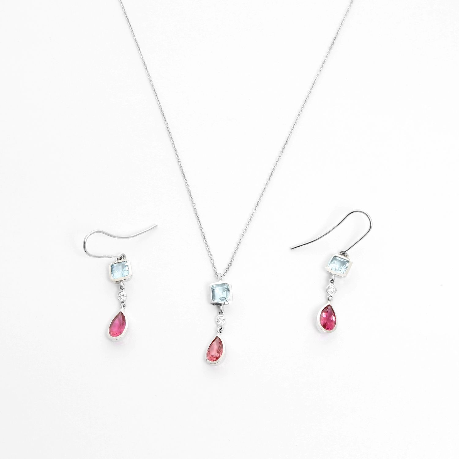 Tiffany & Co. By The Yard Aquamarine Necklace Sterling Silver 925 Eisa  Peretti | eBay