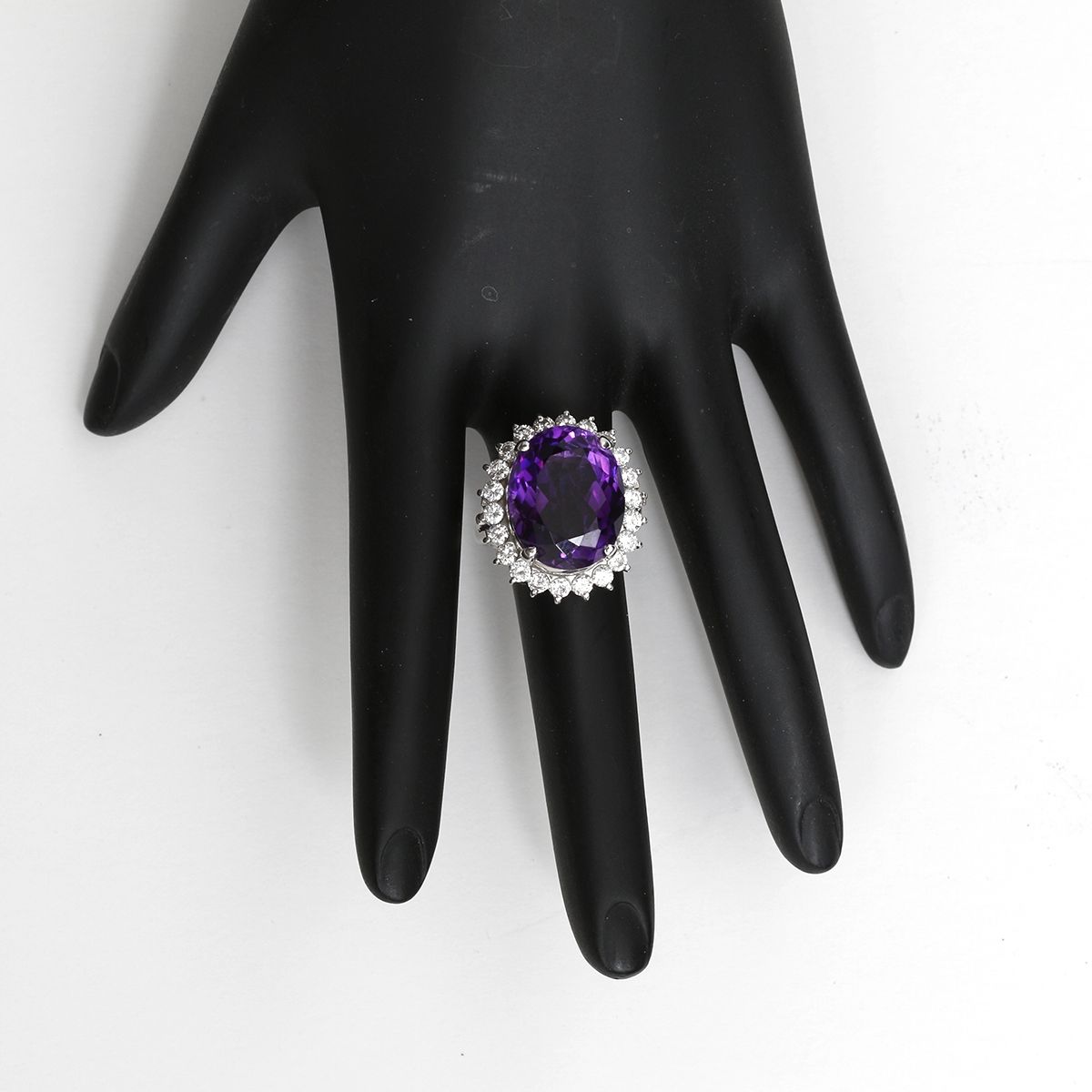 Violet diamond hotsell ring