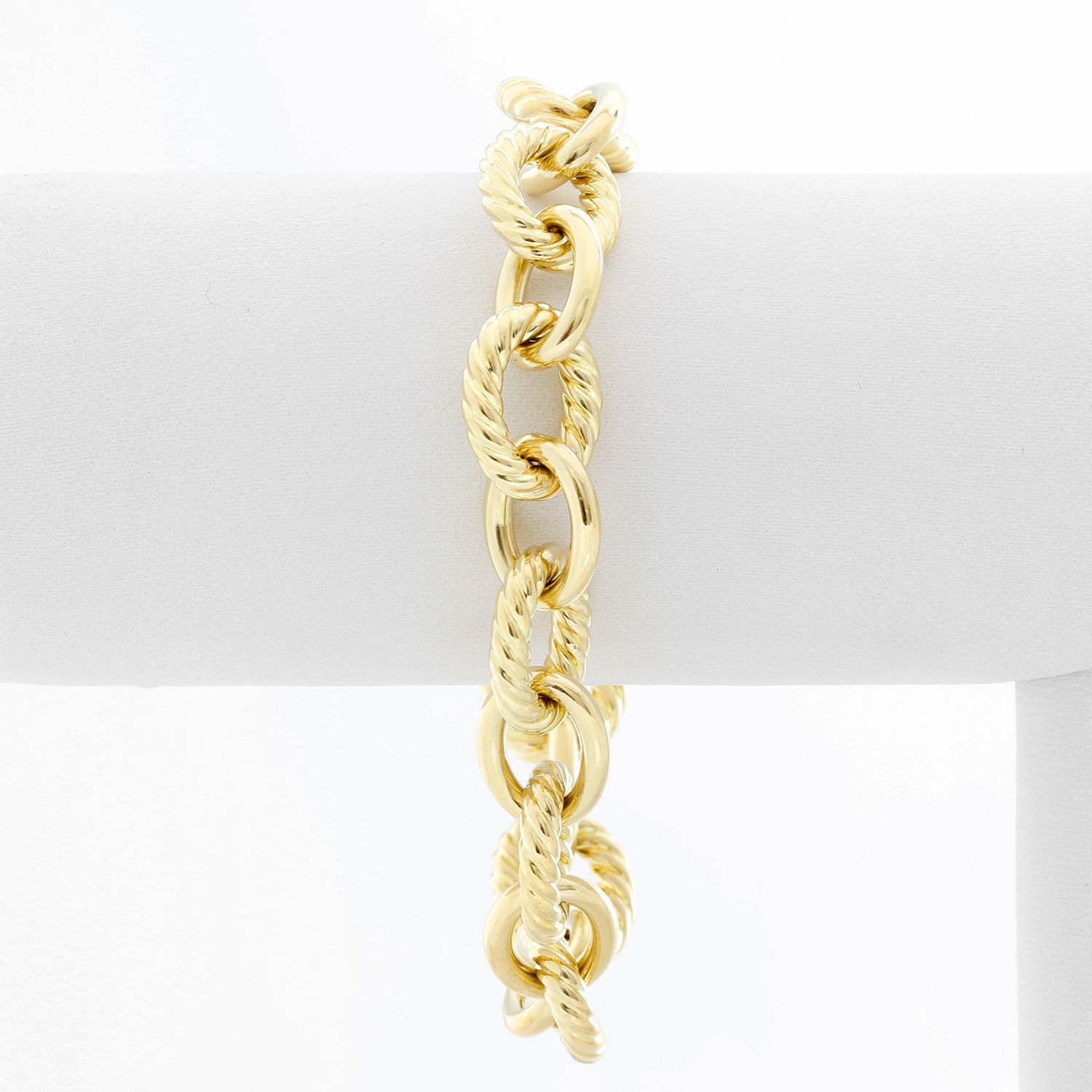 Large oval link sale bracelet
