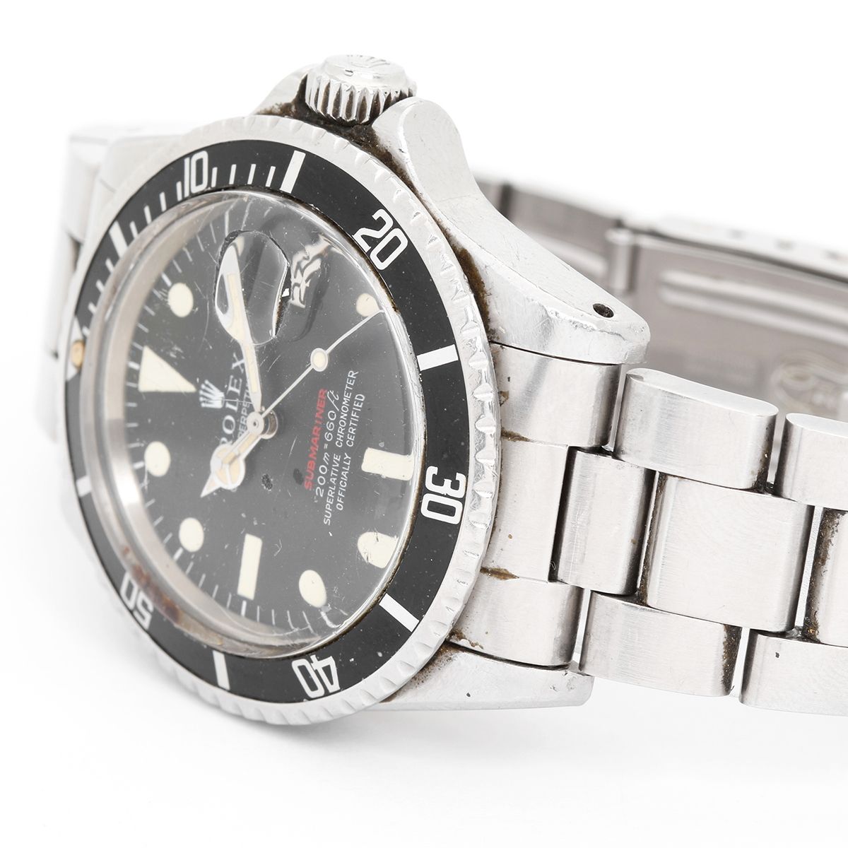 Vintage Rolex Red Submariner 1680