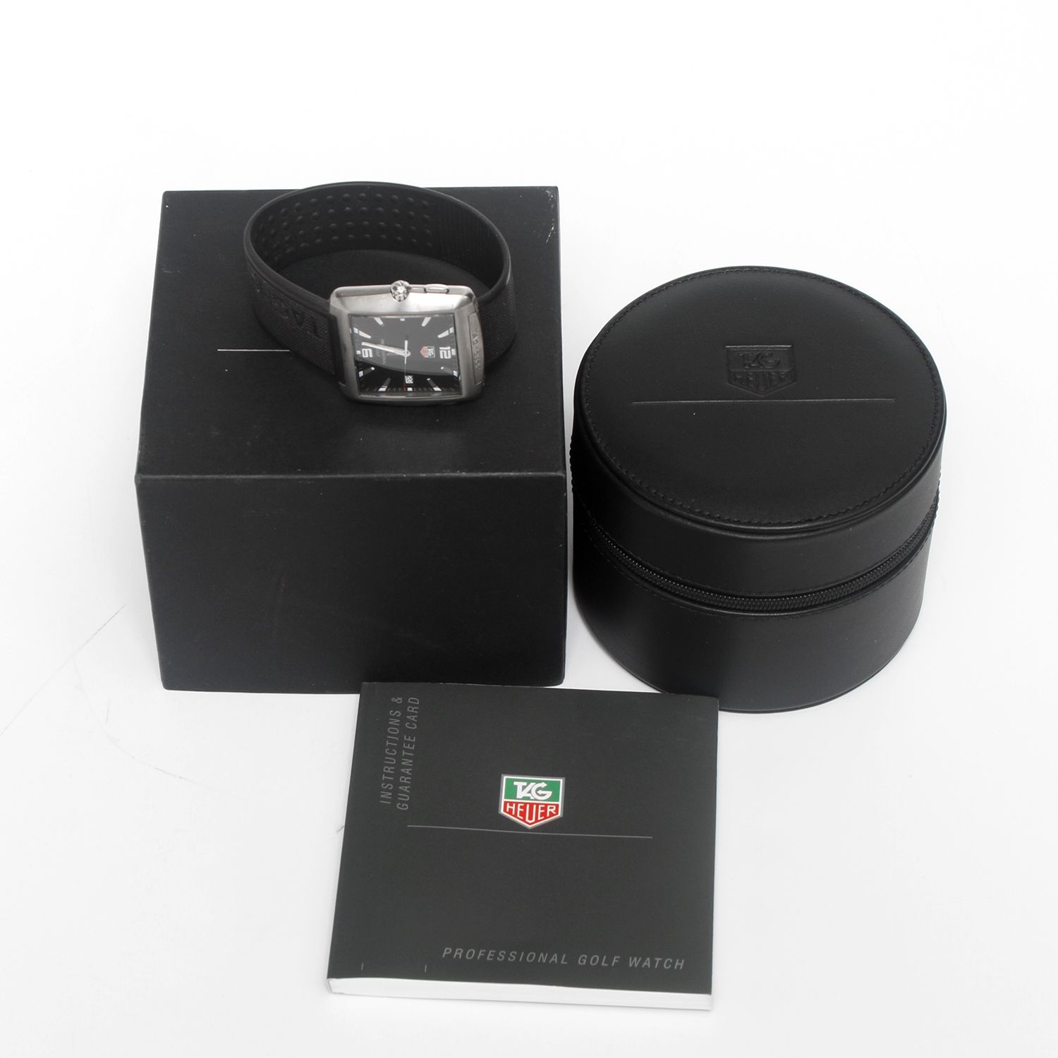 Tag heuer tiger woods professional golf watch limited edition clearance