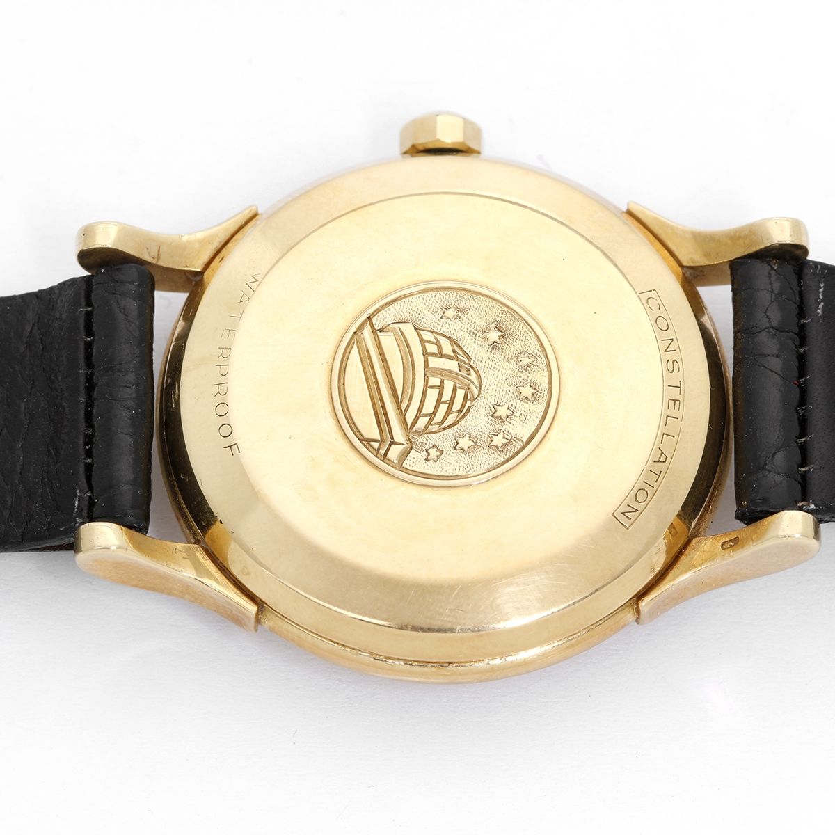 Omega 18k best sale gold mens watch