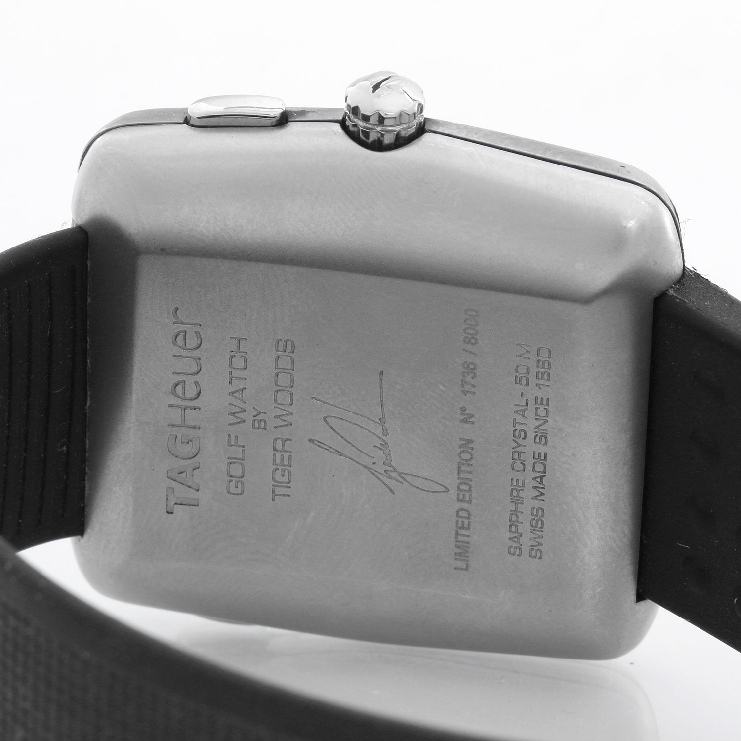 Tag heuer tiger woods professional golf watch limited edition hotsell
