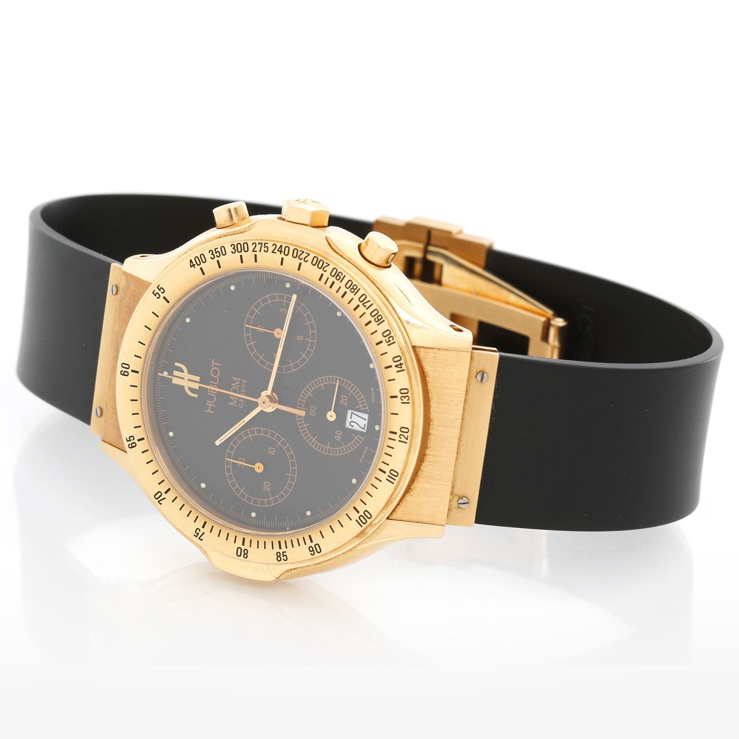 Hublot mdm store chronograph 18k gold