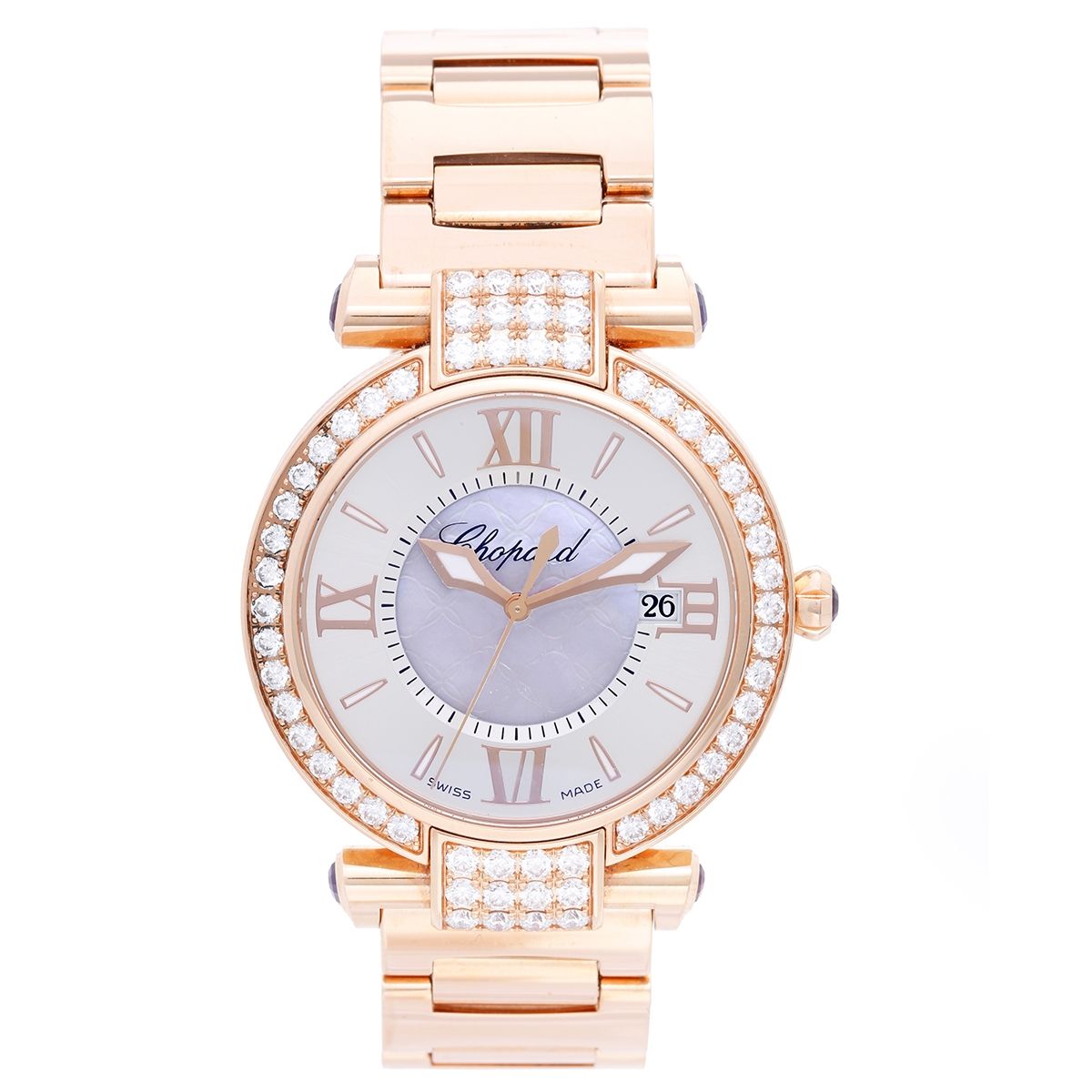 Chopard Imperiale 18k Rose Gold Ladies Watch 384221 5004