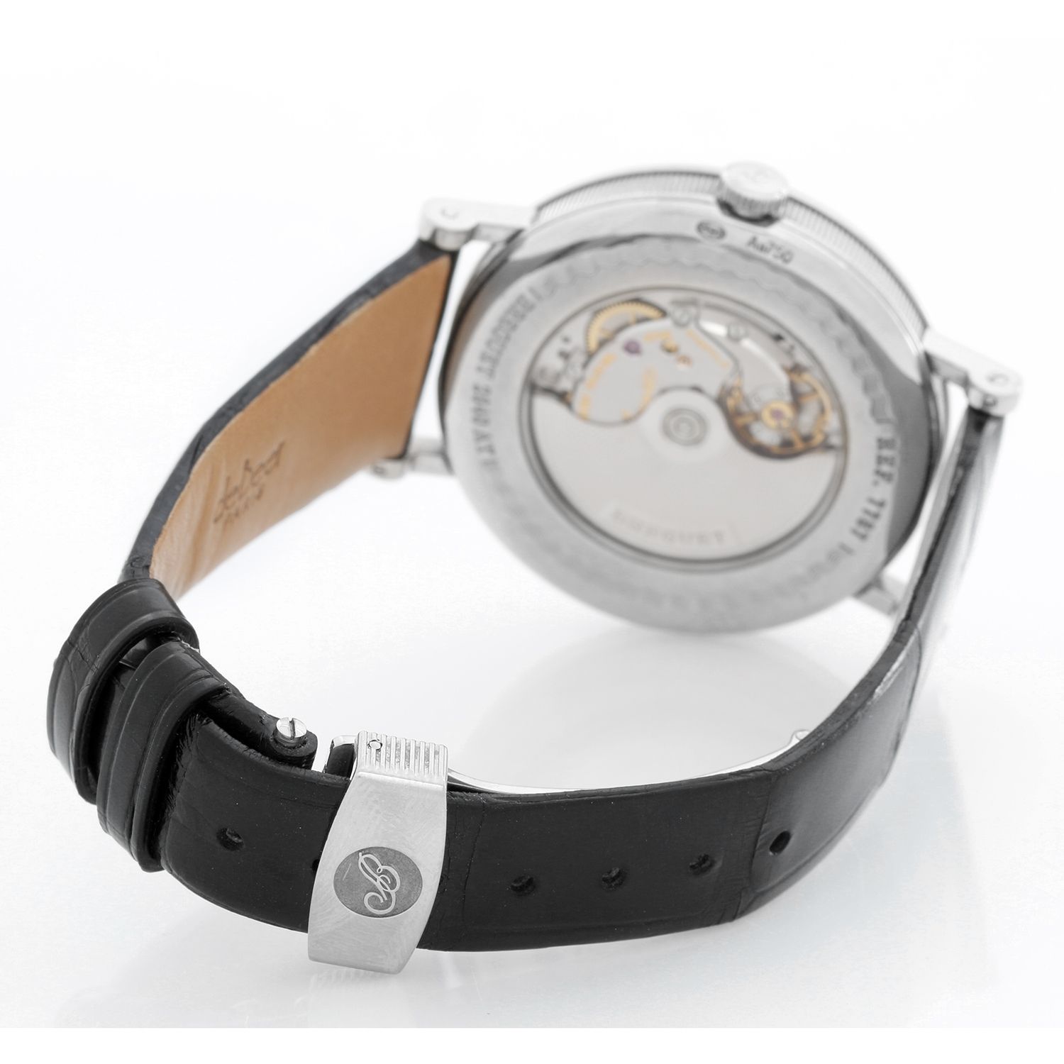 Breguet Classique Moonphase 18k White Gold Men s Watch 7787BB 12 9V6