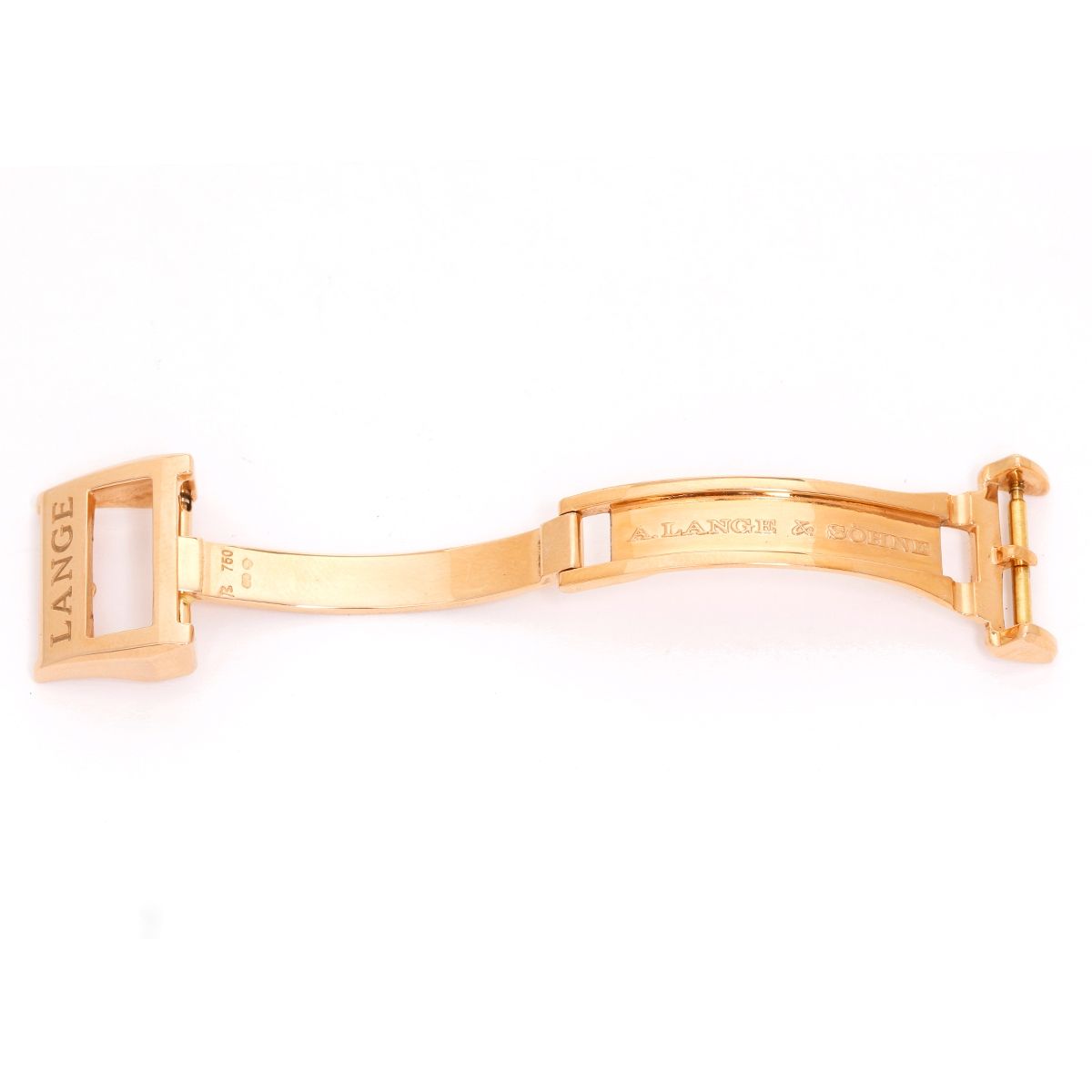 A. Lange Sohne Rose Gold with Deployant Clasp