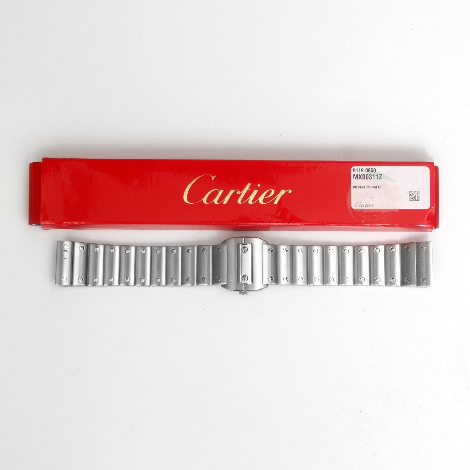 Cartier Santos 100 Stainless Steel Bracelet