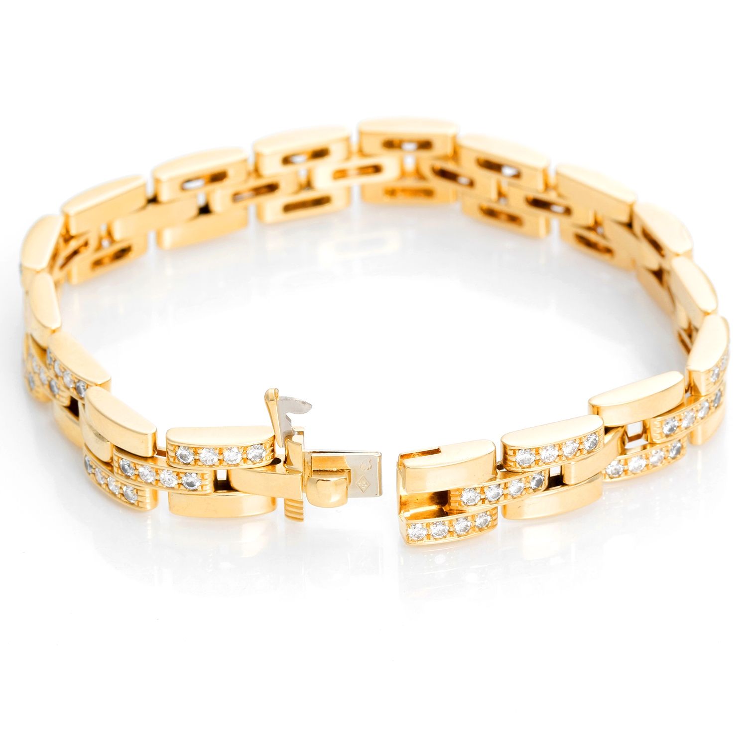 Cartier Circular Chain Link Bracelet  Oliver Jewellery