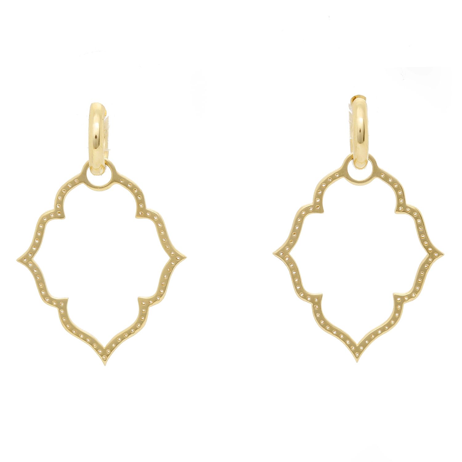 Jude frances store huggie earrings