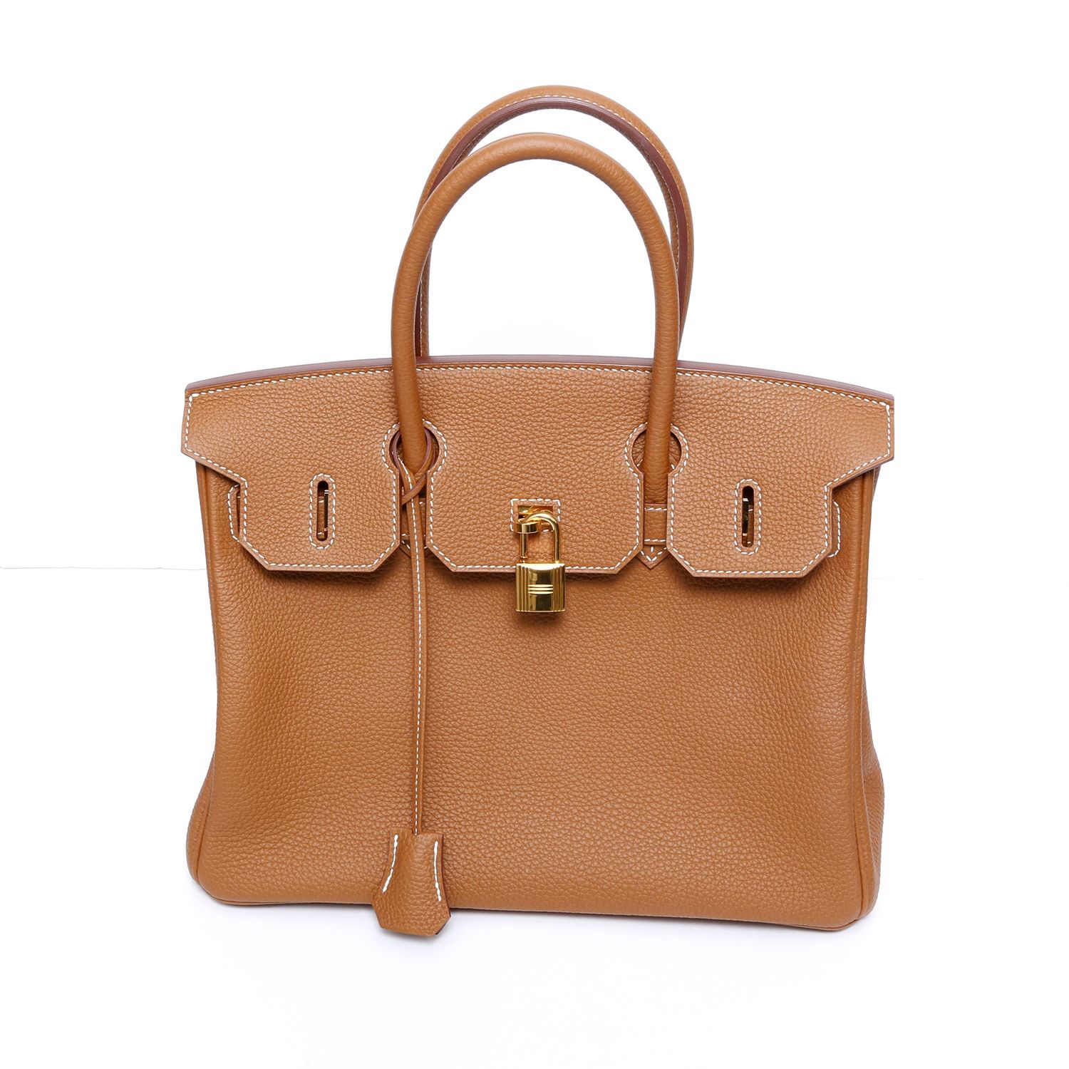 Hermes Birkin 30 Gold Togo With Gold Hardware