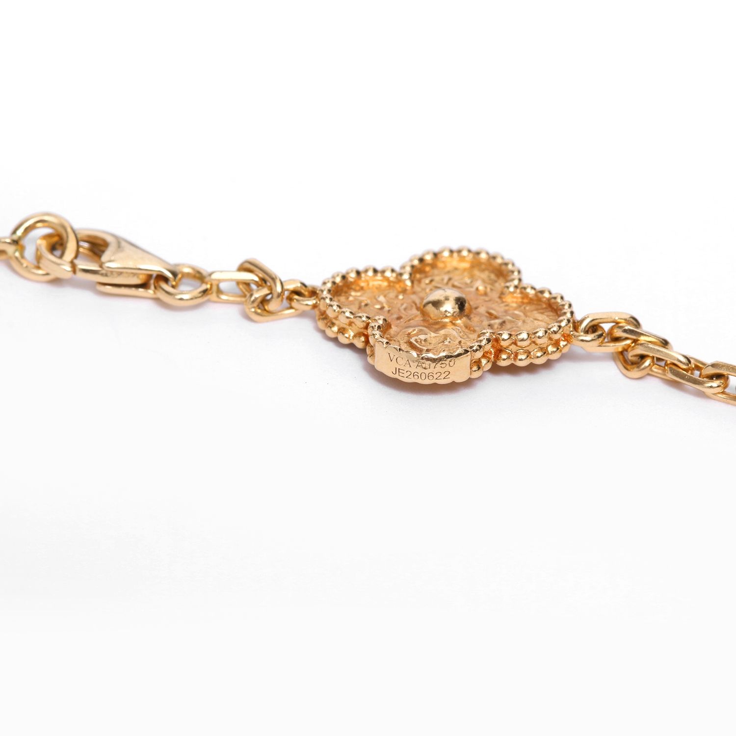 Van Cleef & Arpels Vintage Alhambra Necklace Yellow Gold – STYLISHTOP