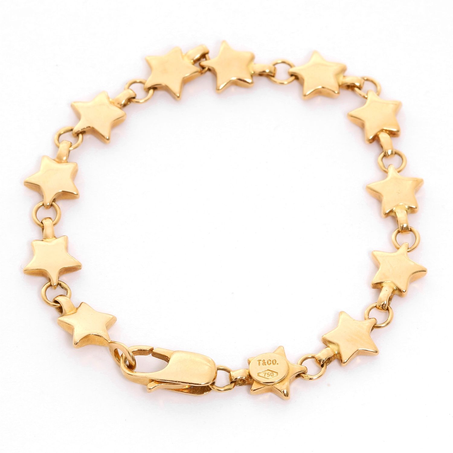 tiffany white gold diamond bracelet