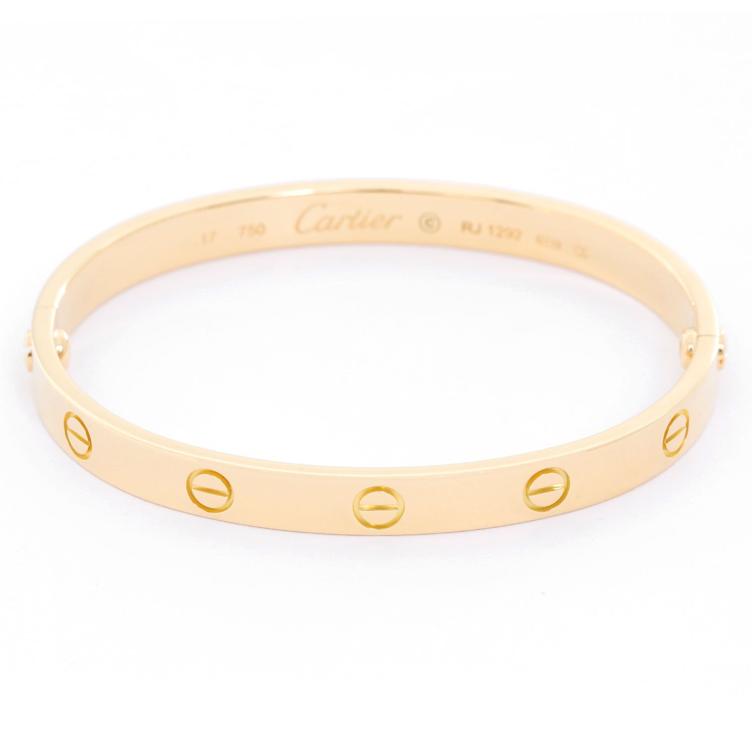 Love pink gold bracelet Cartier Gold in Pink gold - 24153588