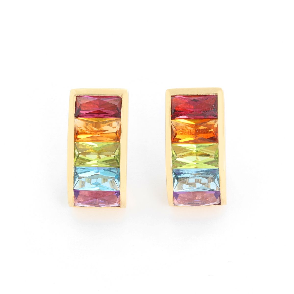 H. Stern Rainbow 18K Yellow Gold Earrings