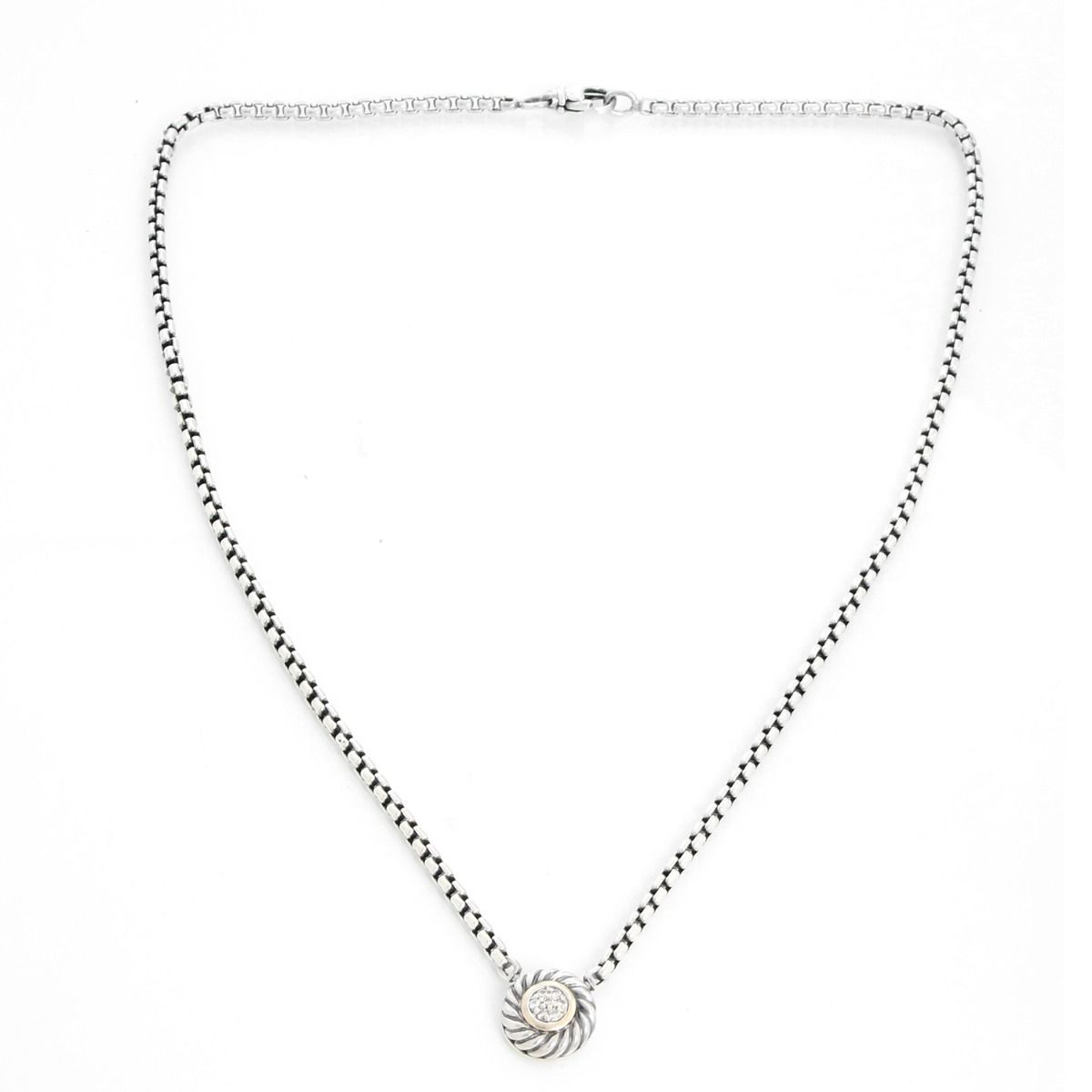 David Yurman Cookie Collection Diamond Necklace david-yurman-cookie-collection-diamond-necklace