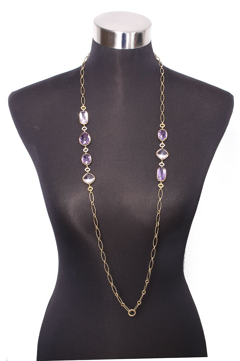 discounts wholesale prices David Yurman Pendant Necklace with amethyst and  pave diamonds | customplastics.net.au