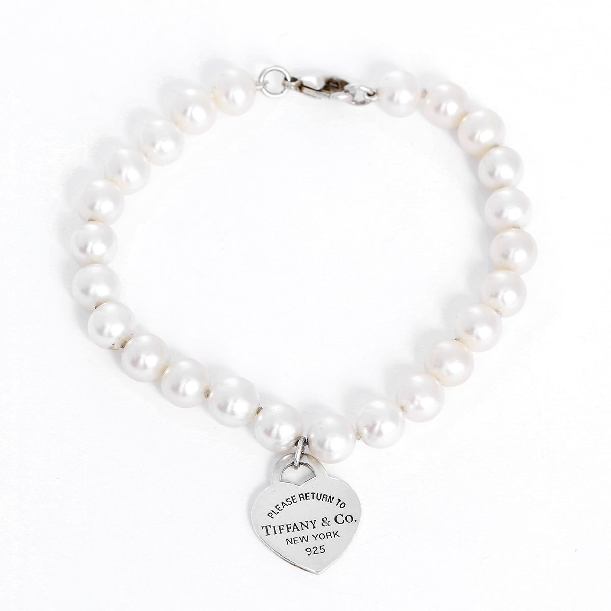 Tiffany & Co HardWear Bracelet Graduated Ball Beads Silver 7