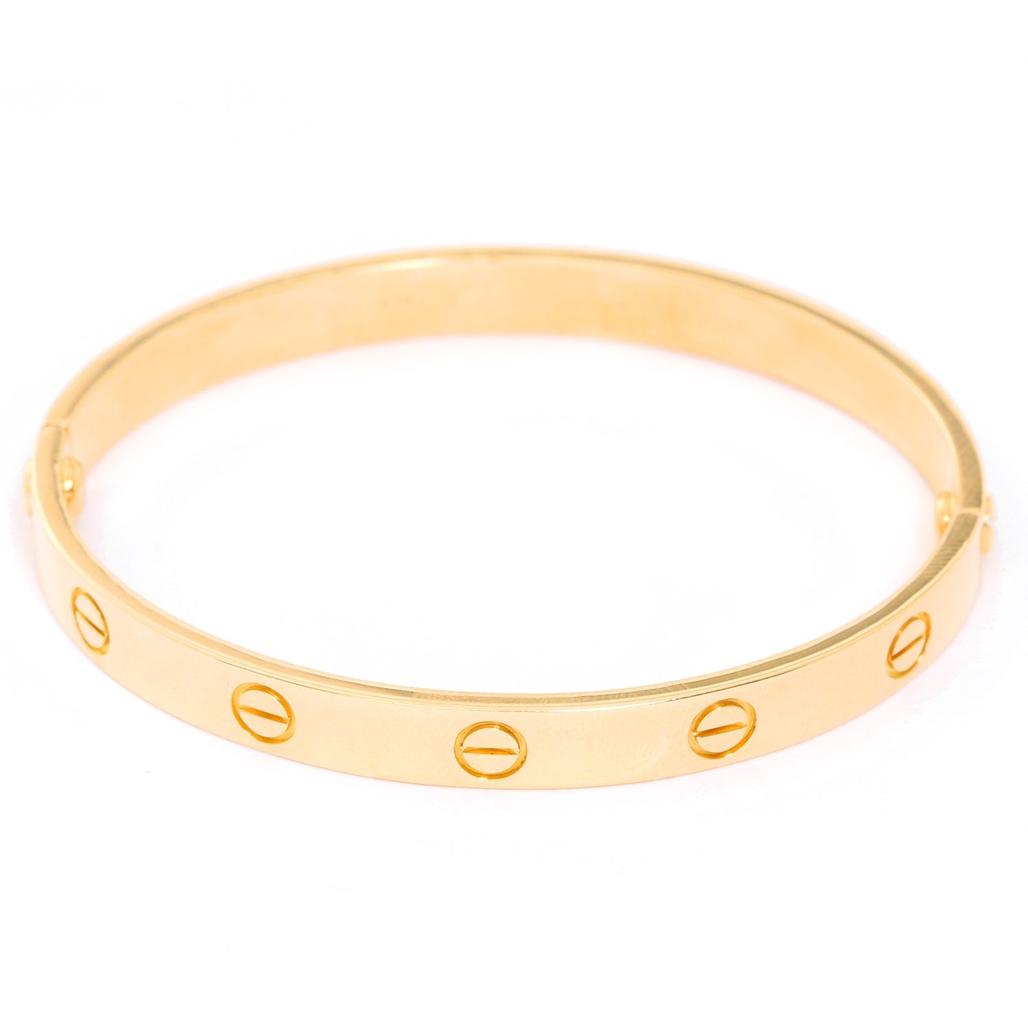 Cartier LOVE Diamonds 18 Carats Yellow Gold Bracelet – Les Pierres