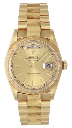 Rolex President Men's - Day-Date  Watch 18248 Champagne Dial