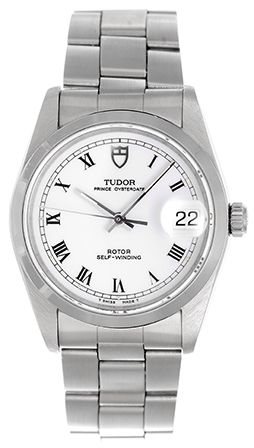 Rolex Tudor Prince Oysterdate Automatic Men's Steel Watch 74000 N