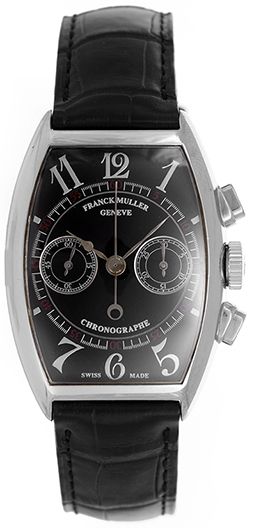 Franck Muller Chronograph 18k White Gold Watch 5850 CC 