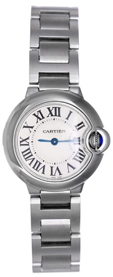 Cartier Ballon Bleu Stainless Steel Small Watch W69010Z4 