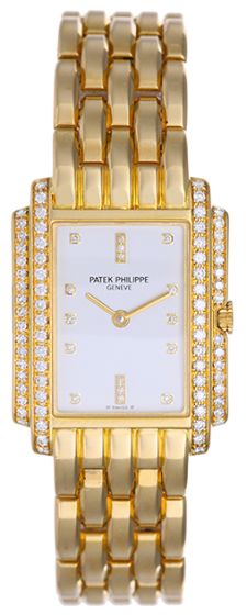 Patek Philippe Gondolo Gold & Diamond Watch 4825/101J 