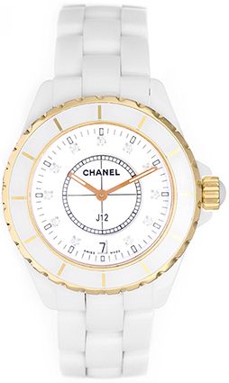 Chanel white enamel watch clearance
