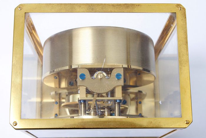 Beautiful Vintage Jaeger LeCoultre Baby Atmos Clock 526 5