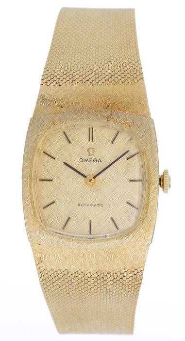 OMEGA ヴィンテージ　腕時計　14K GOLD Omega 14k Gold Quartz Watch
