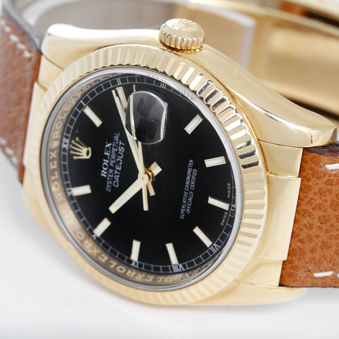 GE200 【17】 Rolex Datejust Alligator Strap (116138) Luxury Watch Review