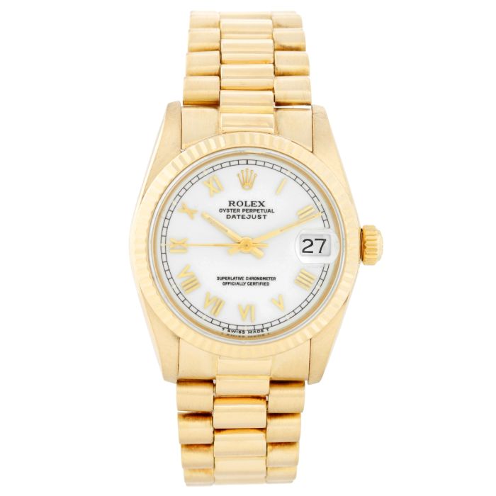 〇 ROLEX DATEJUST 68278G YG駒 YZ000540 rolex-datejust-68278-diamond-