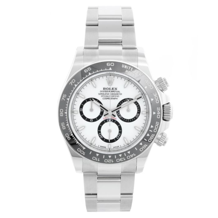 Rolex daytona ceramic white dial hotsell